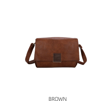 Two Compartments Crossbody with Buckle