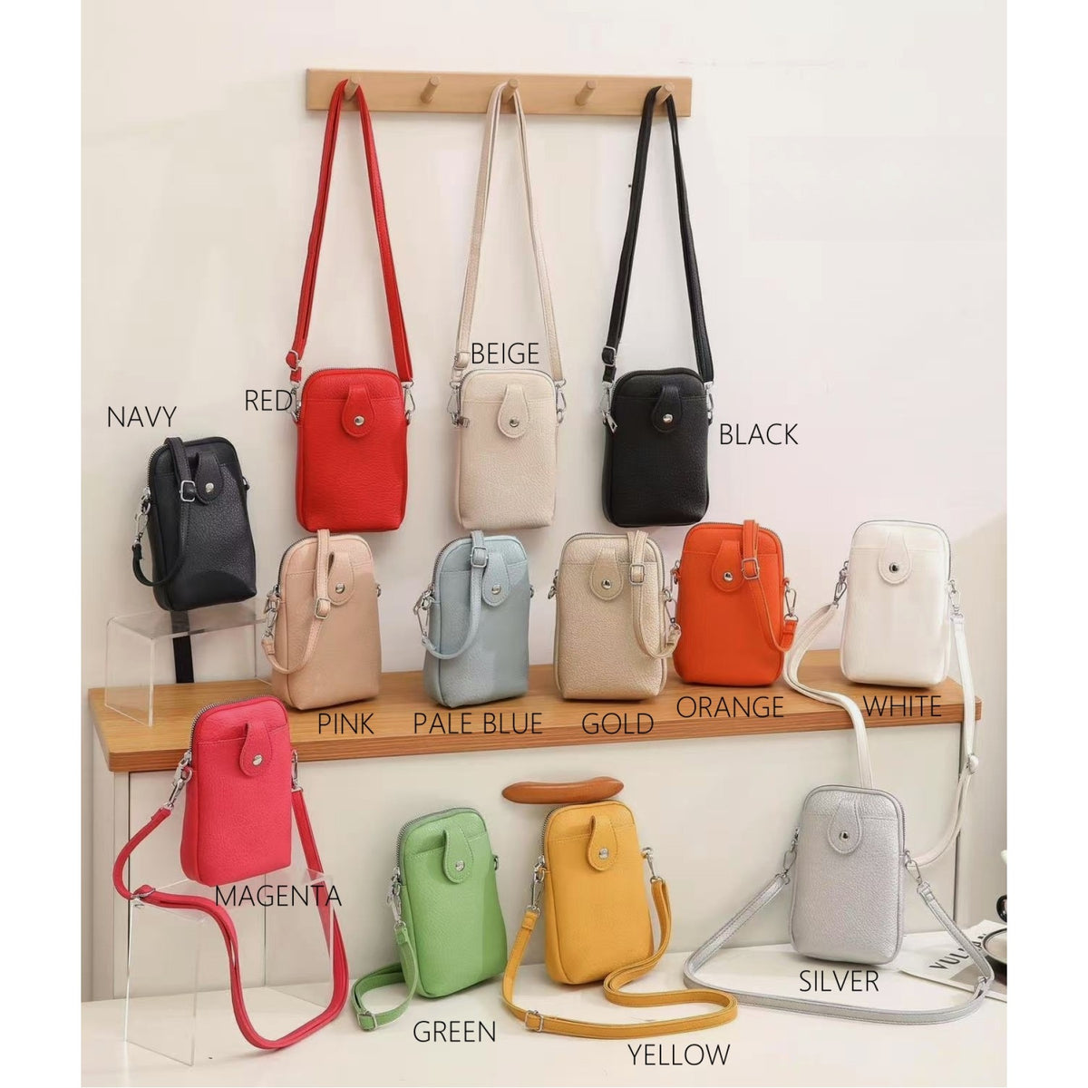 Front Pocket Phone Pouch Crossbody