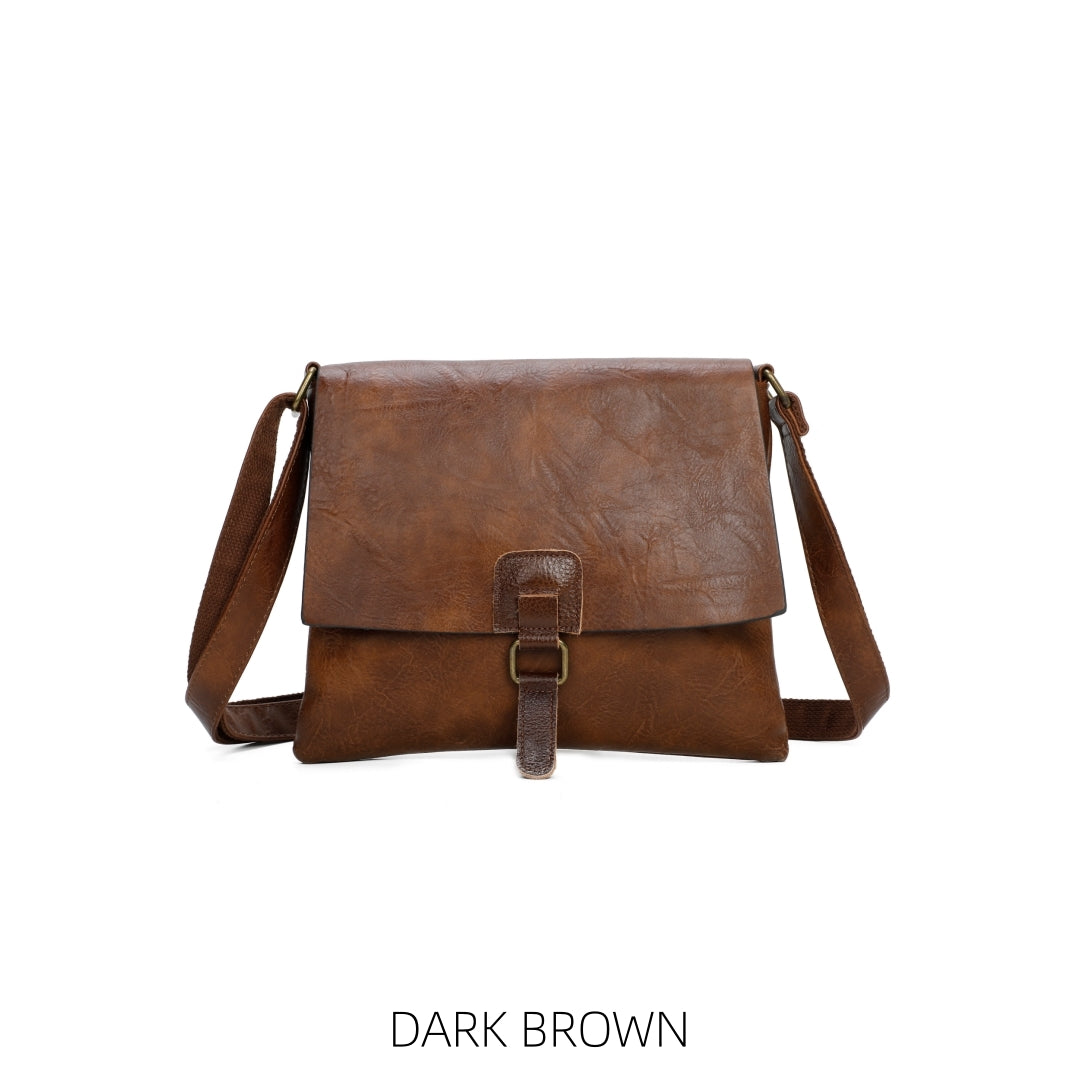 Small Square Crossbody with Buckle