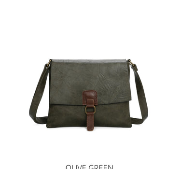 Small Square Crossbody with Buckle