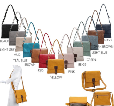 Small Square Crossbody with Buckle