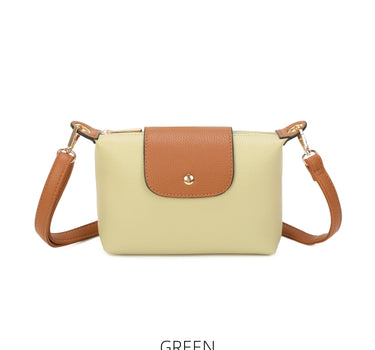 Two Tone Colour Crossbody