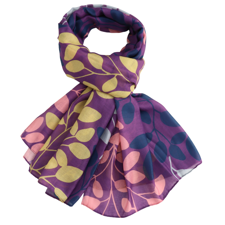 Leafy Branches Scarf