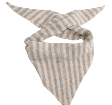 Mini Stripes Triangle Scarf