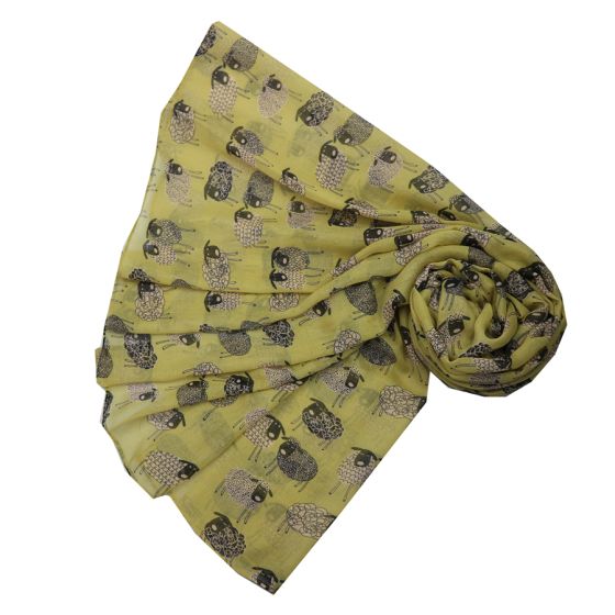Sketched Sheep Scarf
