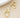 Waterproof gold plated linked organic hoop earrings