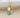 Waterproof gold plated aqua necklace with charms
