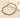 Nyx stainless steel gold plated grey bead bracelet