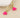 Cupids stainless steel gold plated hoop pink heart charm earrings