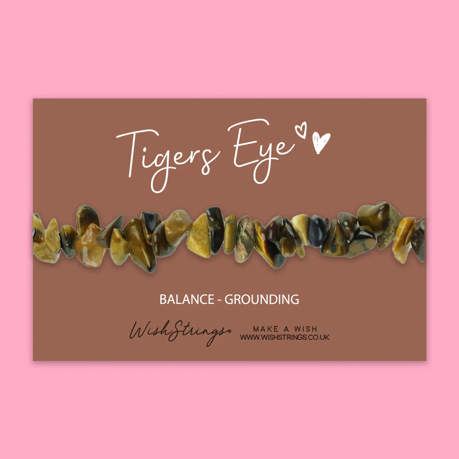 TIGERS EYE - Gemstone Chip Bracelet