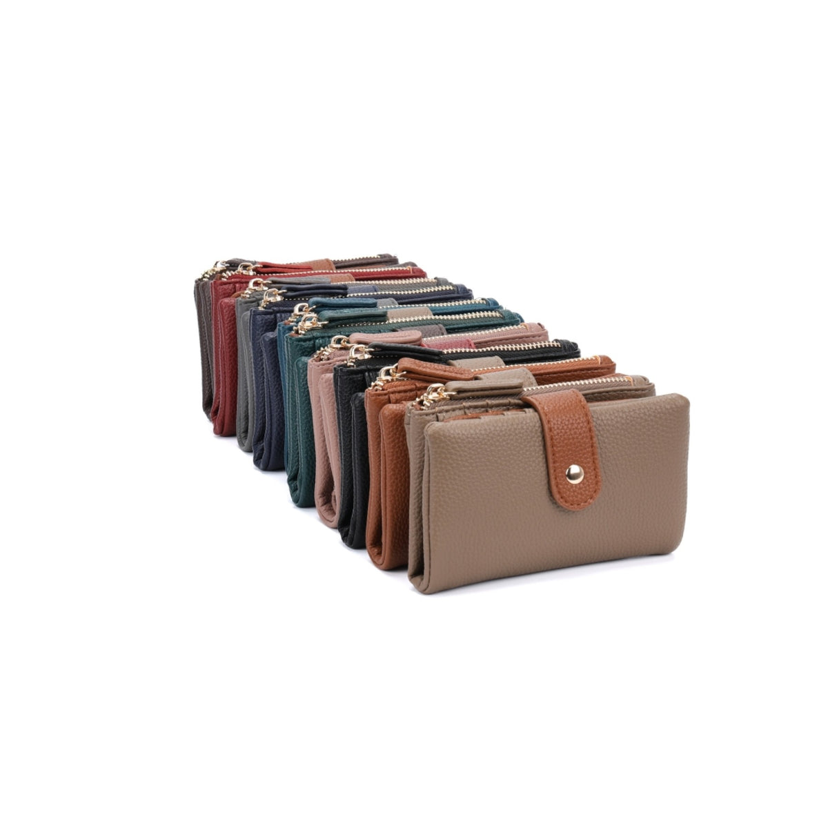 Small Soft Bifold Match Colour Purse