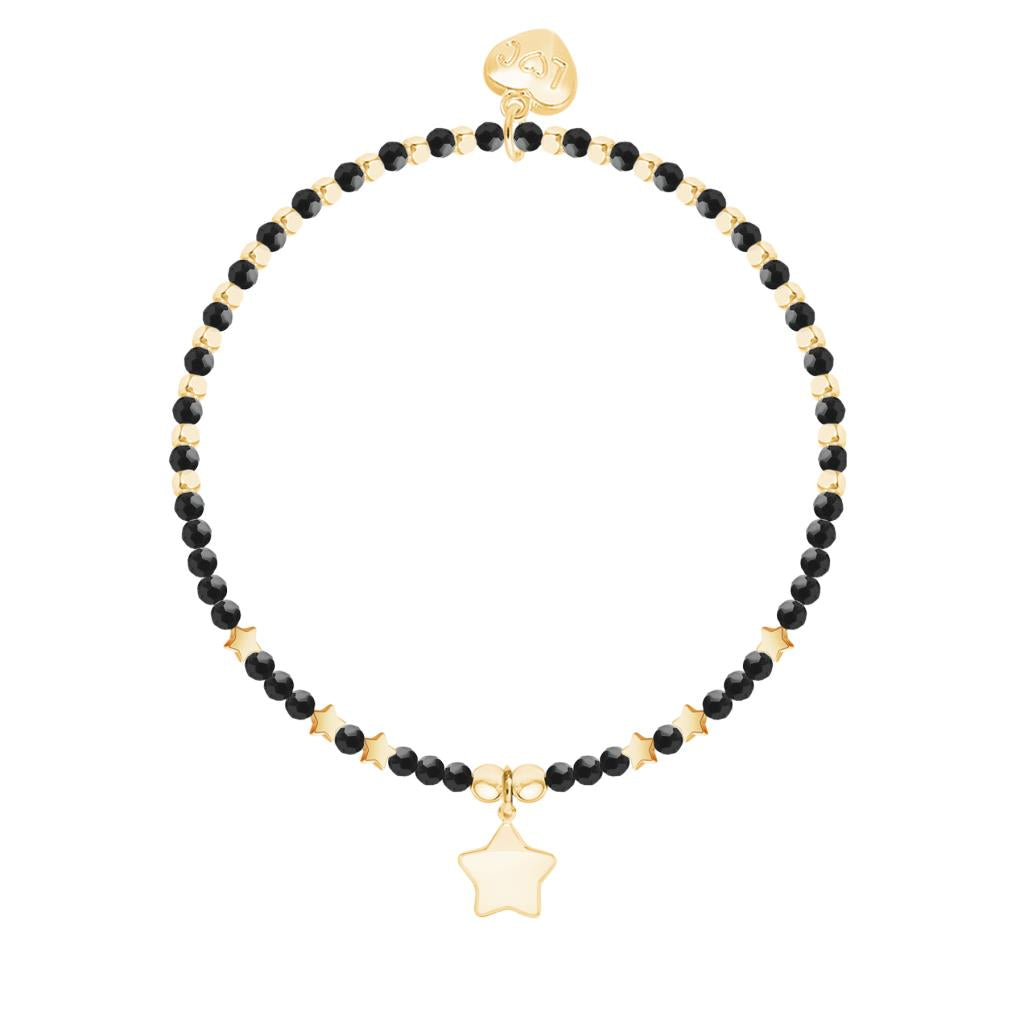 Santas Favourite crystal beaded charm bracelet