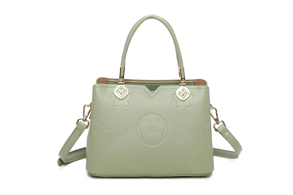 Grab bag with flower print