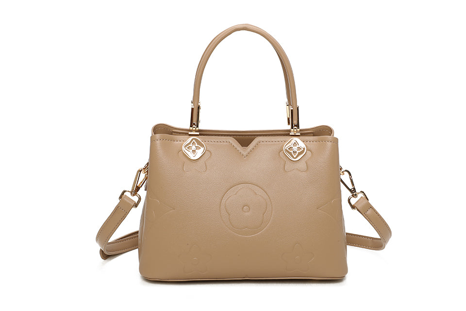Grab bag with flower print