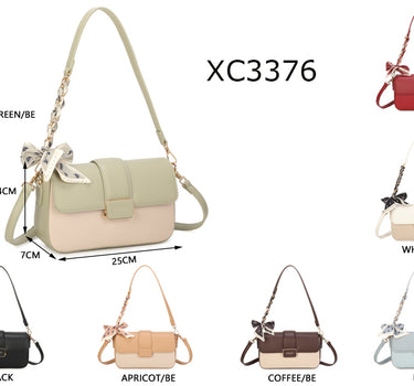 Two toned shoulder bag