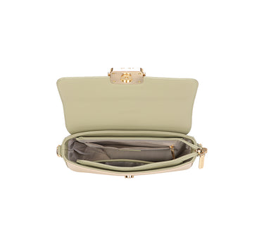 Two toned shoulder bag