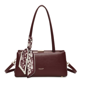 Slim bag with scarf detail