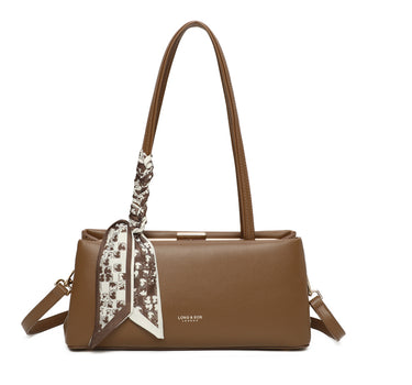Slim bag with scarf detail