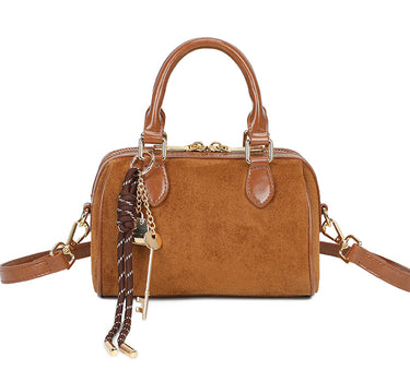 Suede grab bag