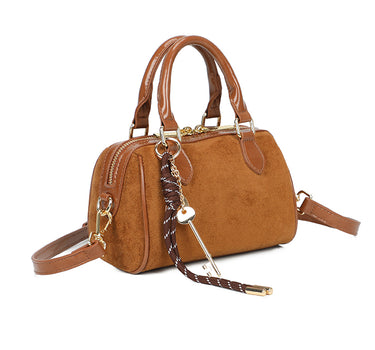 Suede grab bag