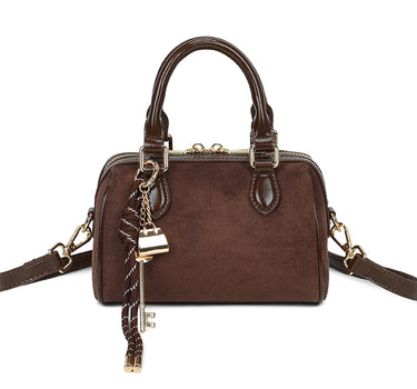 Suede grab bag
