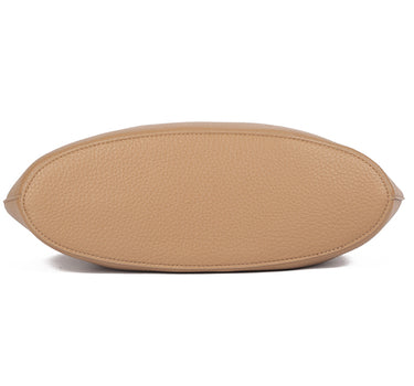 Plain  bag with detachable long strap