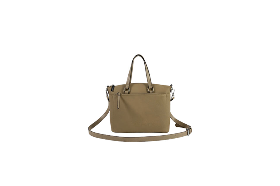Multi pocket bag with short handle