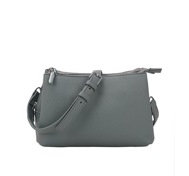 Triple zipped bag
