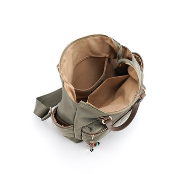 Quilted backpack