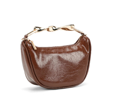 Grab bag with gold handle