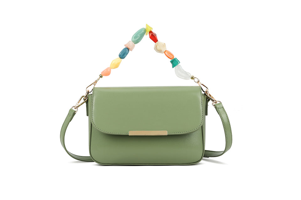 Bag with jewelled handle