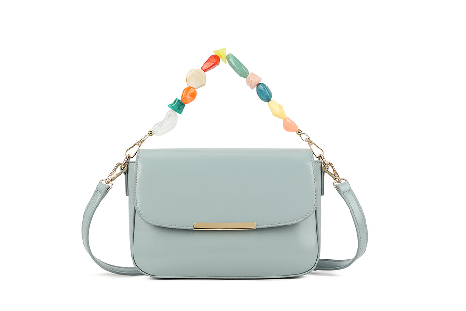Bag with jewelled handle