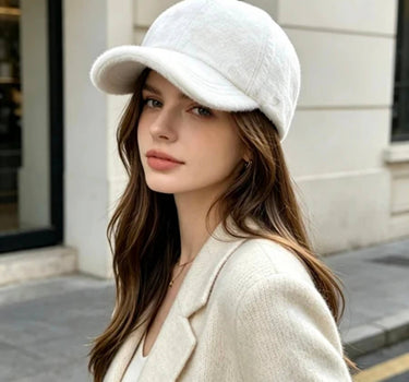 Women's faux fur cap