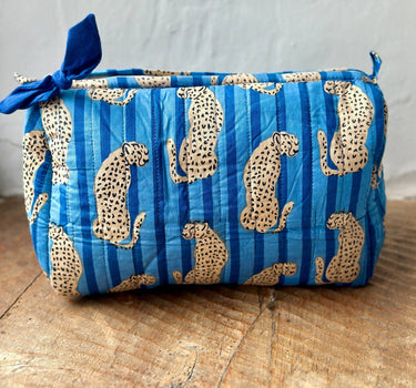 Hand Block Printed Wash Bags