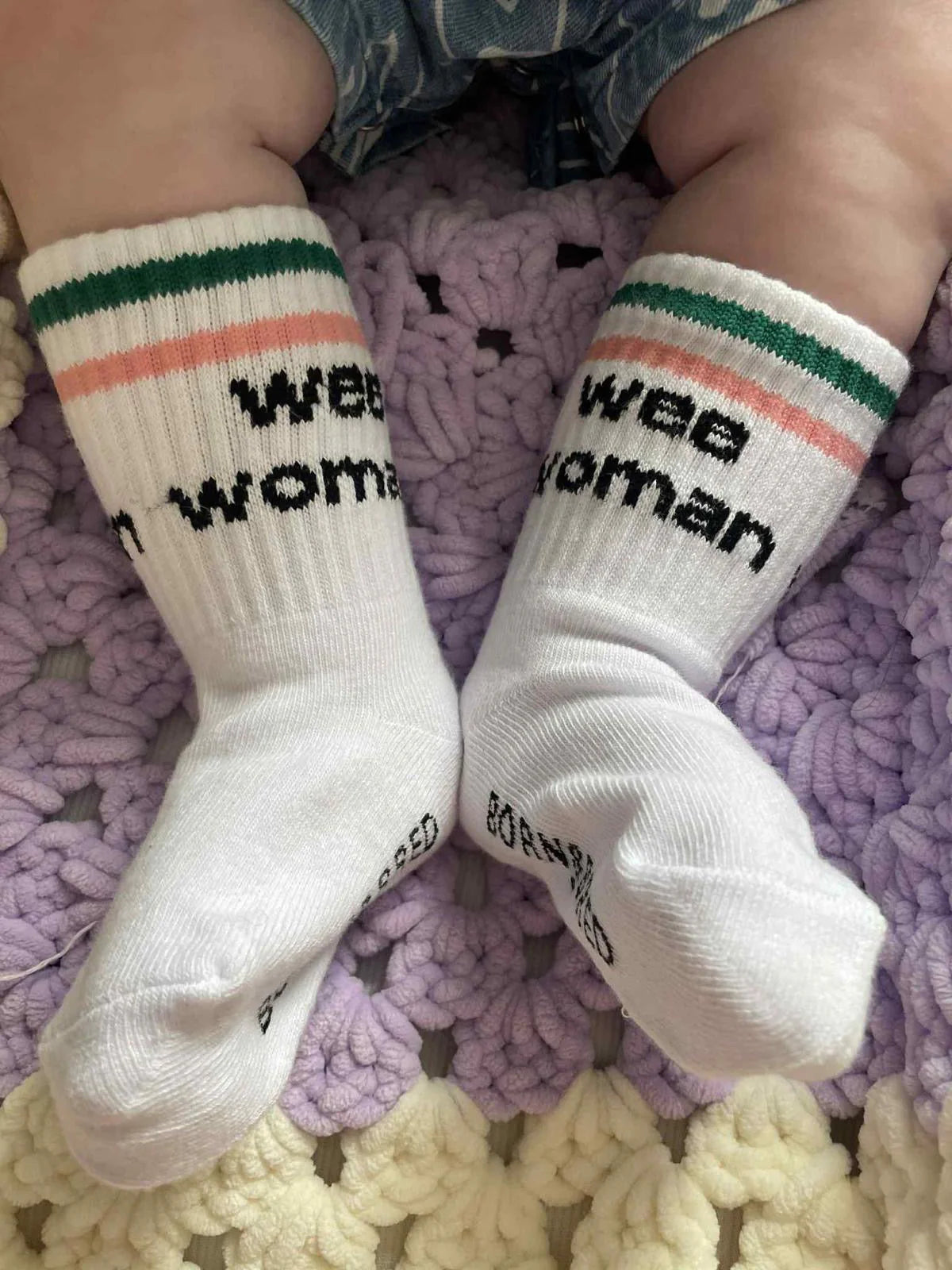 Wee Woman Baby Socks | Born &amp; Bred