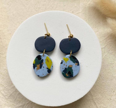 Animal Print Dangles Earrings