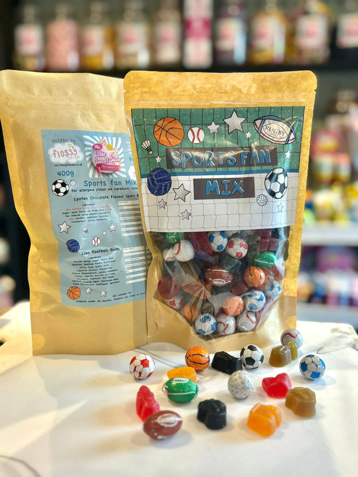 Sports Fan Sweet Bag 400g
