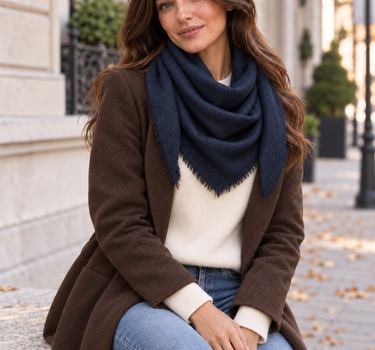 Trendy Soft Solid Triangle