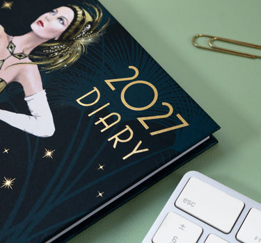 Claire Coxon Art Deco A5 Diary 2027