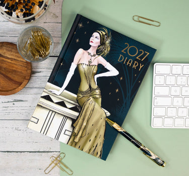 Claire Coxon Art Deco A5 Diary 2027