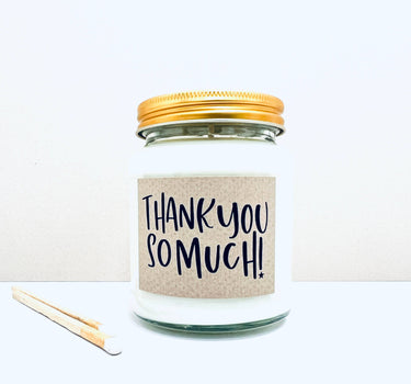 Thank you so much handmade soy scented candle