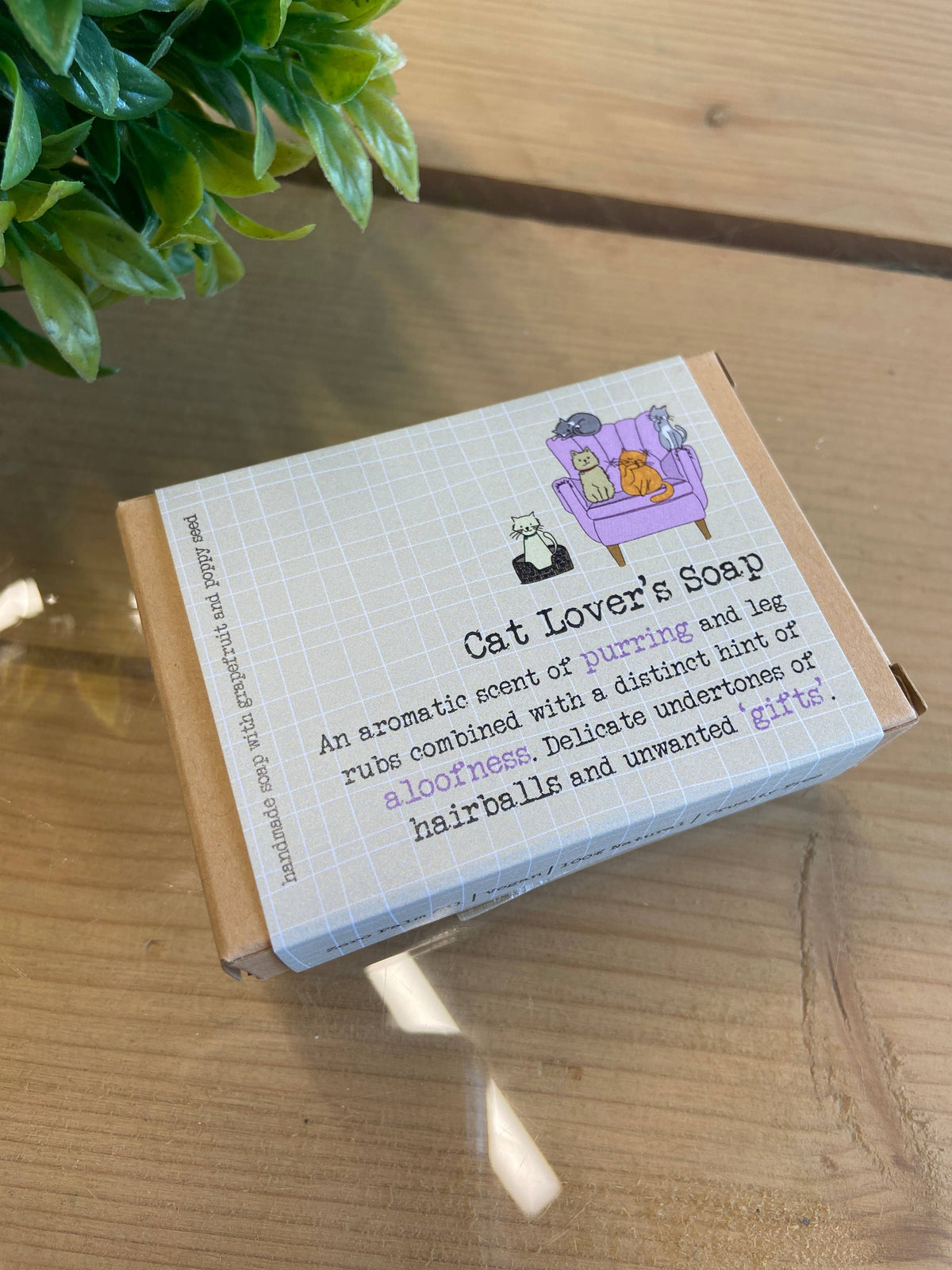 Cat Lover&#39;S Soap - Humorous Soap Gift