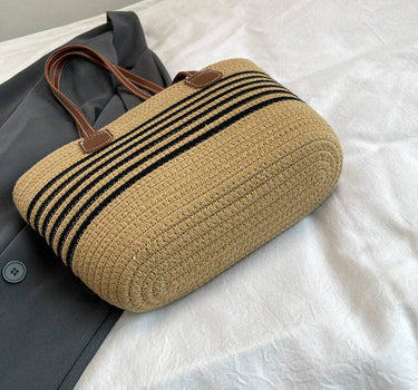 Colorful Woven Tote Bag