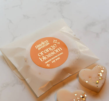 Orange Blossom Wax Melts, Soy Wax Melts, Scented Wax Melts