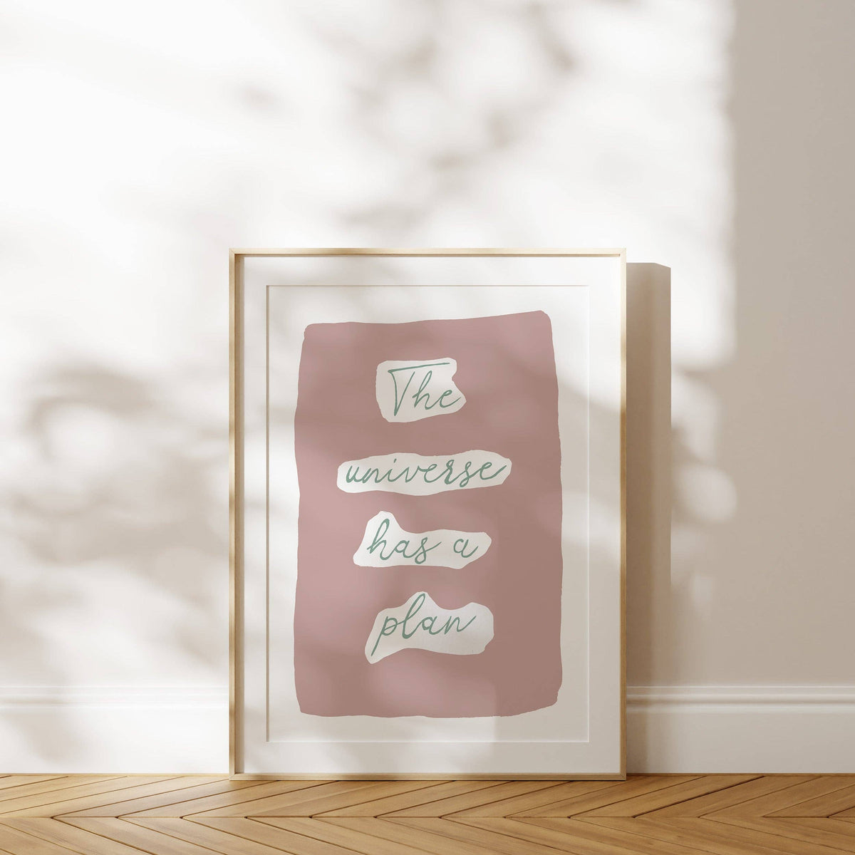 The Universe Has a Plan Fine Art Print