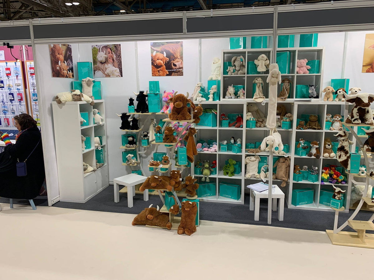 Horny Highland Cow Plush Brown Small Soft Toy - 18cm