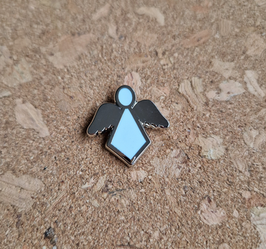 GUARDIAN ANGEL ENAMEL PIN