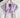 Plain knit triangle scarf: Violet