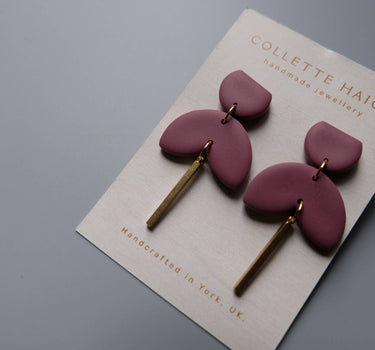 Delicate Dangles, Handmade Polymer Clay Earrings