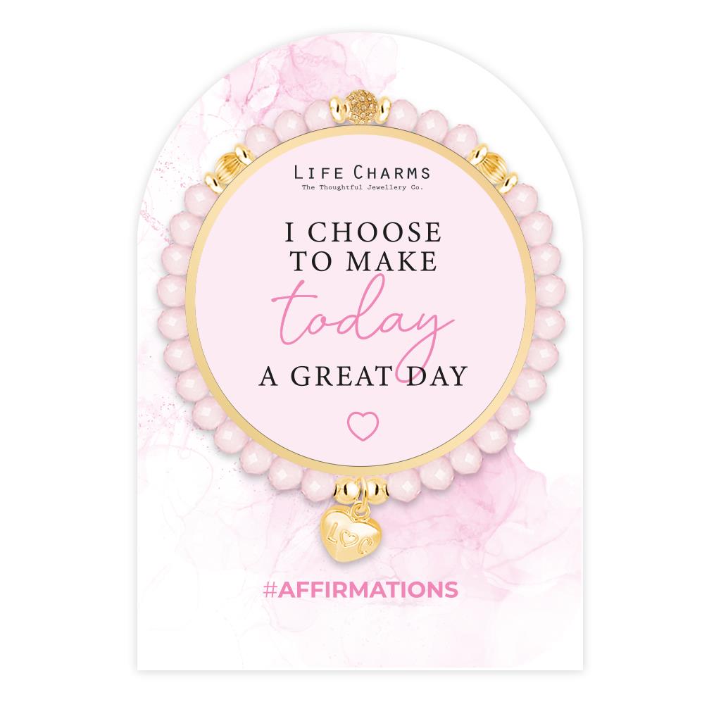 Affirmation bracelet - I am doing my best